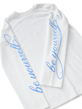 “BE YOURSELF” WAFFLE KNIT THERMAL